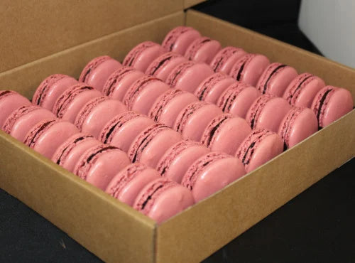 Macaron framboise 35pcs